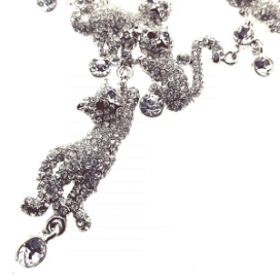 Collier & Oorbellen Poes/Kat